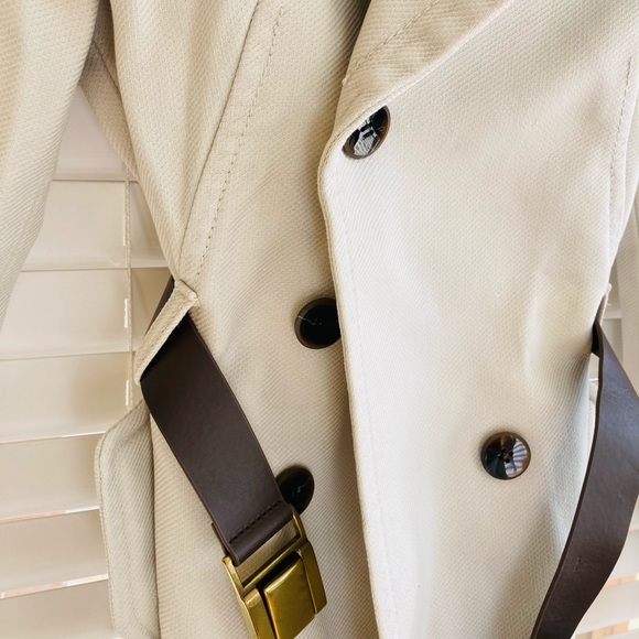 Mango Cream/Off White Suit Jacket Blazer - Picture 5 of 8